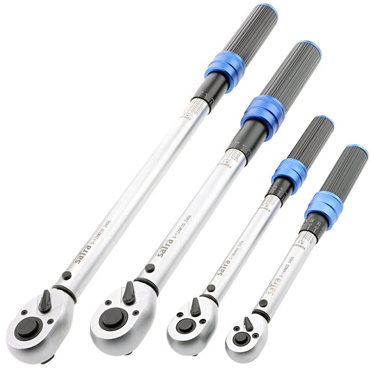 Drehmomentschlüssel 1/4", 3/8" und 1/2"