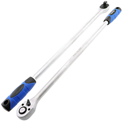 Extra lange Umschaltknarre 1/4", 3/8" und 1/2"