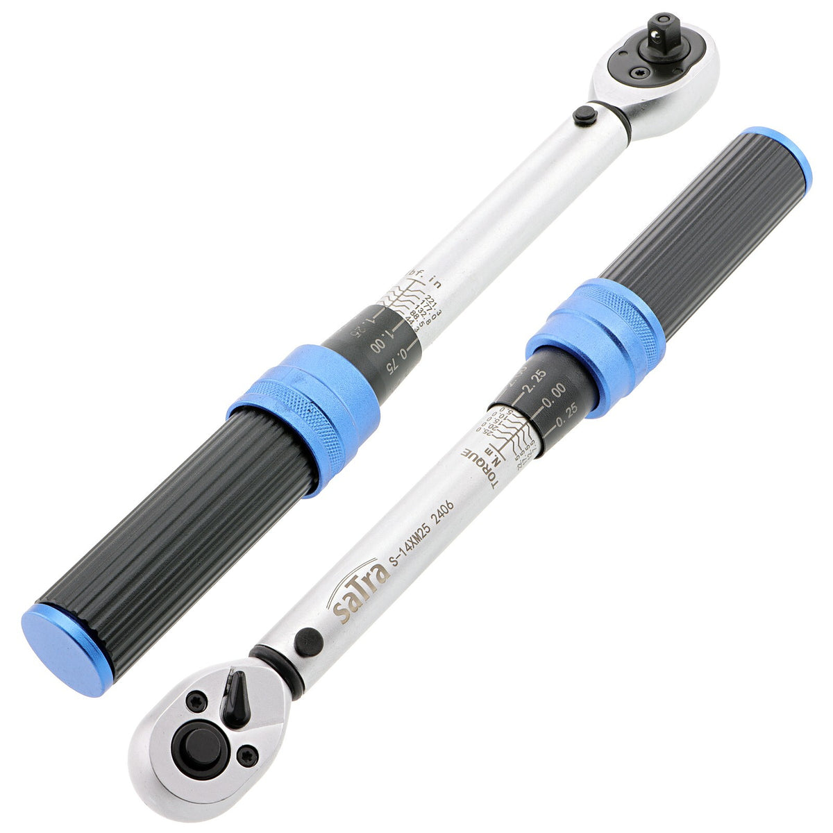 Drehmomentschlüssel 1/4", 3/8" und 1/2"
