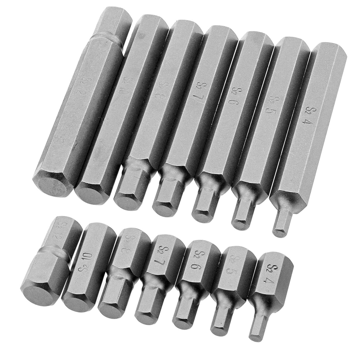 Steckschlüssel-Bitsatz 40-tlg. Torx, Inbus, Vielzahn
