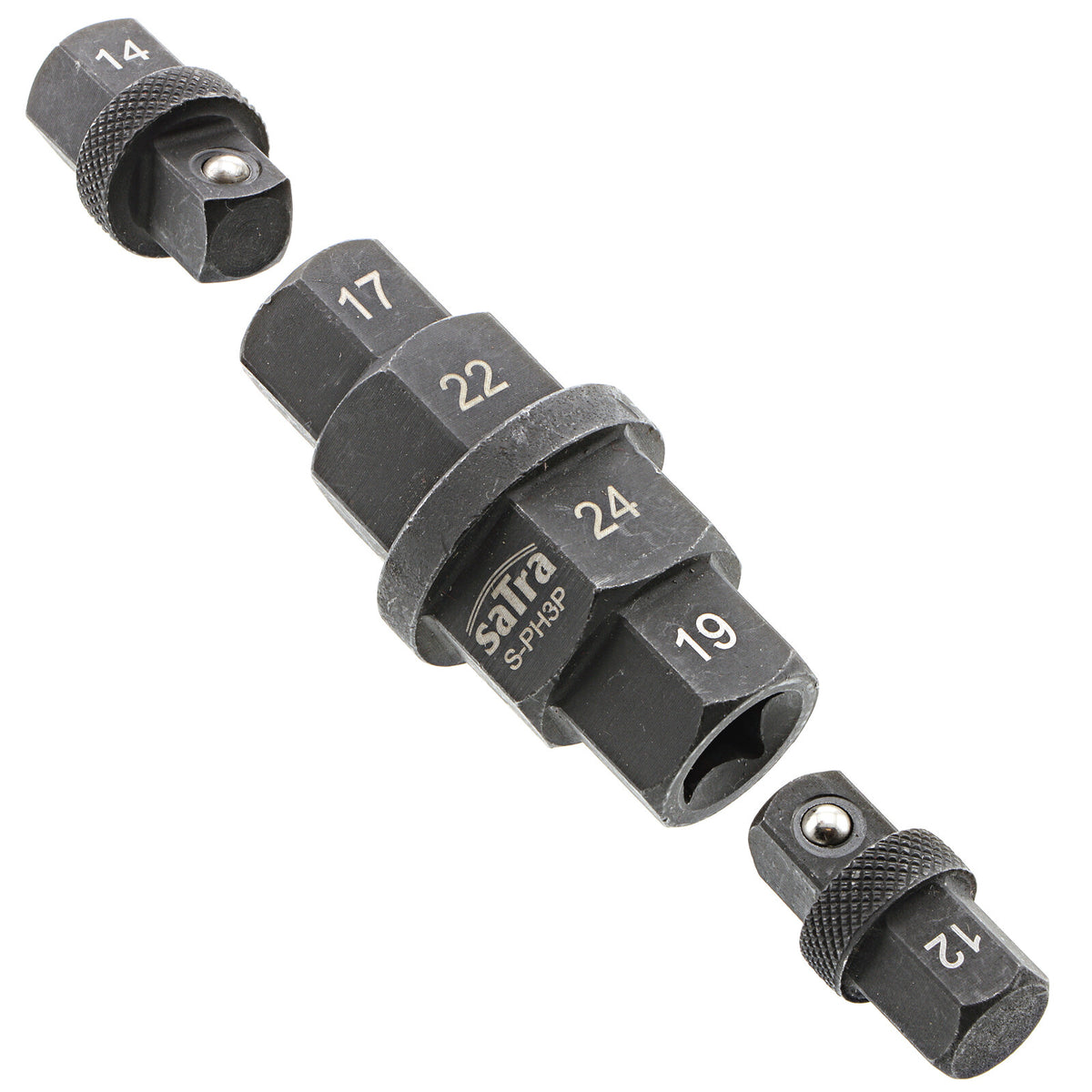 Motorrad-Steckachsen-Stecknusssatz 12 – 24 mm