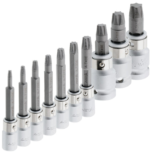 Linksausdreher für Torx-Schrauben T10 – T55