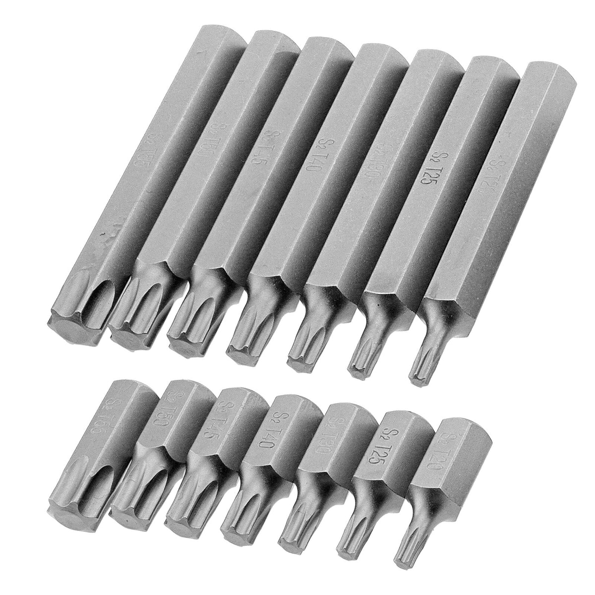 Steckschlüssel-Bitsatz 40-tlg. Torx, Inbus, Vielzahn
