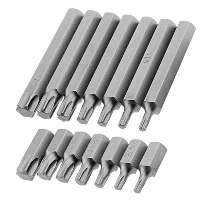 Steckschlüssel-Bitsatz 40-tlg. Torx, Inbus, Vielzahn