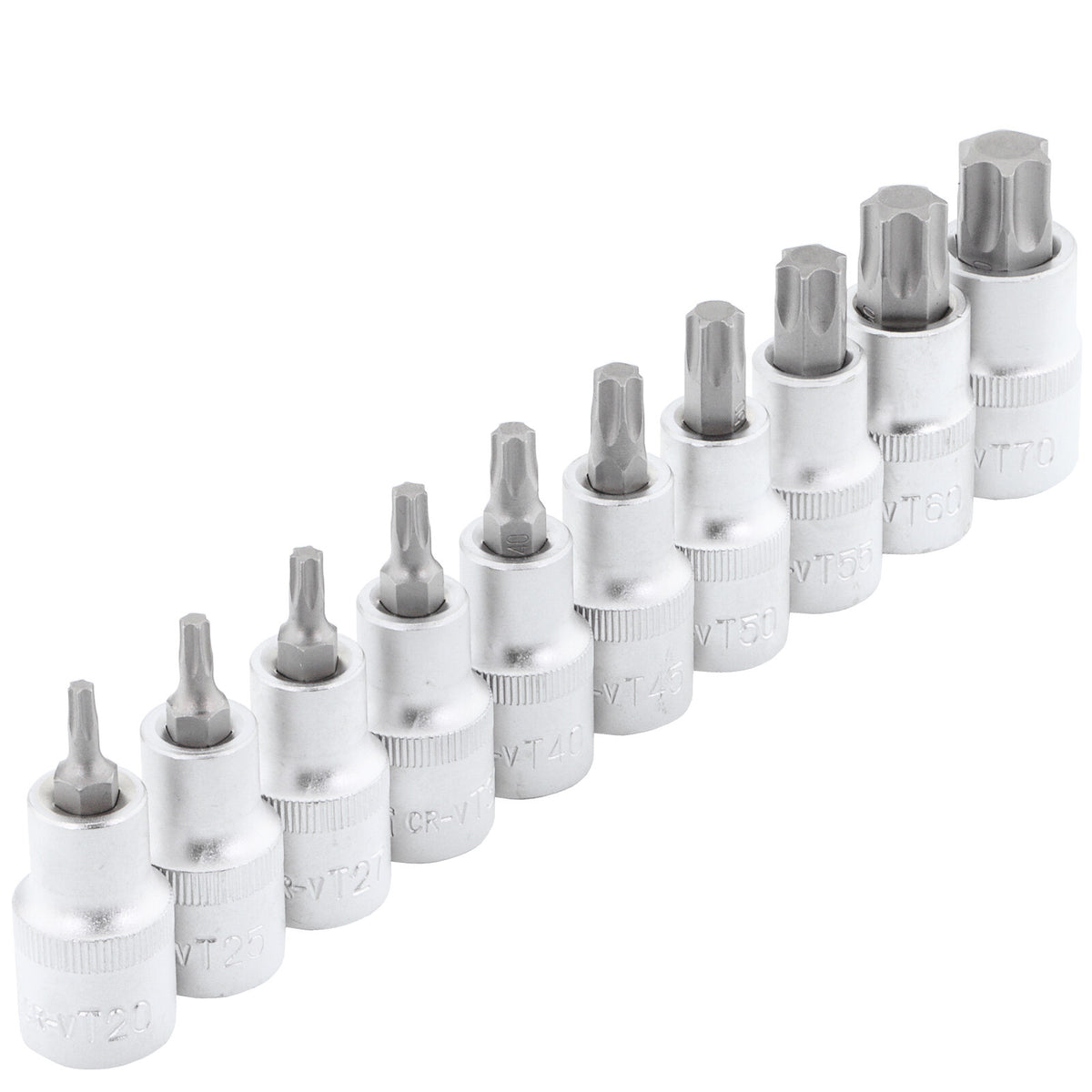 Steckschlüsselsatz für Torx T20 – T70