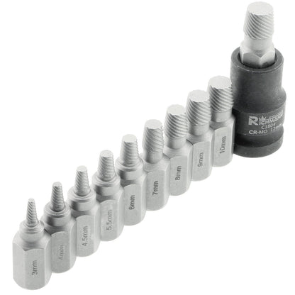 Linksausdreher Spiral 3 – 11 mm