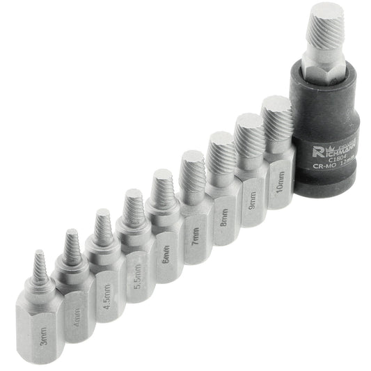 Linksausdreher Spiral 3 – 11 mm