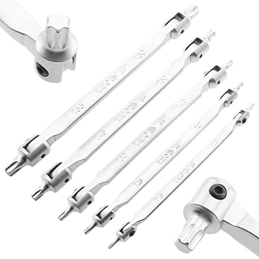 Torx-Doppelgelenkschlüssel T15 – T60