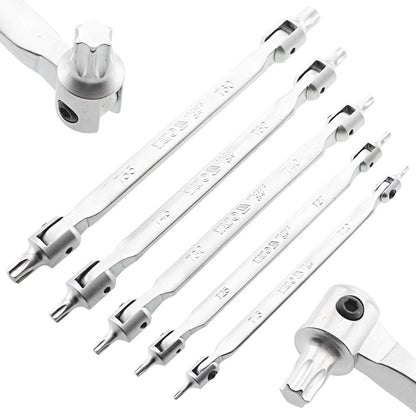 Steckschlüsselsatz innen & außen Torx T15 – T60 / E4 – E24