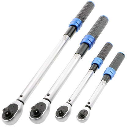 Drehmomentschlüssel 1/4", 3/8" und 1/2"
