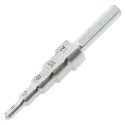 HSS-Stufenbohrer 4 – 52 mm, TiAlN-beschichtet