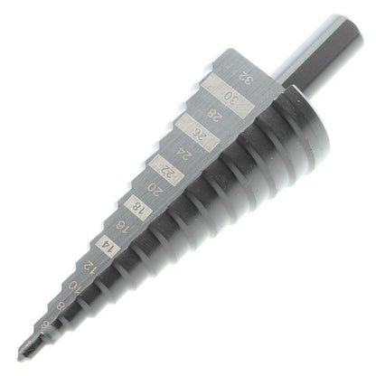 HSS-Stufenbohrer 4 – 52 mm, TiAlN-beschichtet