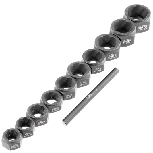 Mutternausdreher-Satz 9 – 19 mm, Linksausdreher